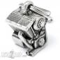 Preview: 3D Engine Biker-Bell V2 Engine Block Motorcycle Bell Ride Bell Lucky Charm